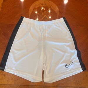 Nike Men's Athletic Shorts in White and Black